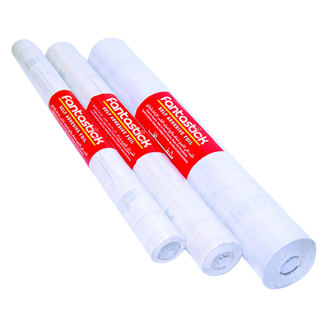 Fantastick AdhesiveFoil Trans.Frstd 45cmx10Y Clear FK-AFT4510-6013